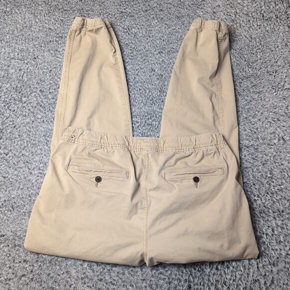 Abercrombie & Fitch Other - Abercrombie Fitch Pants Men Large Beige Pull On Jogger Casual Skater Normcore